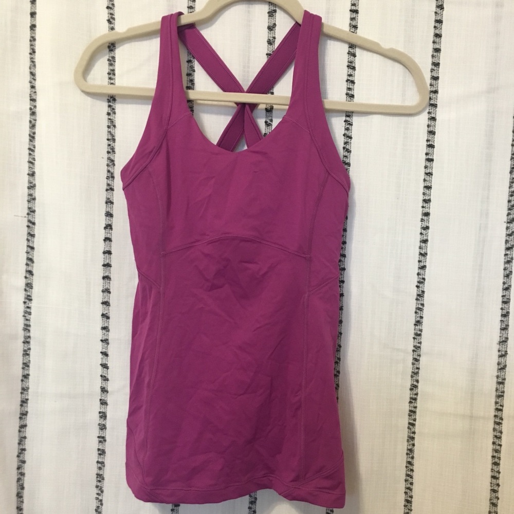 Lululemon cross back athletic tank top